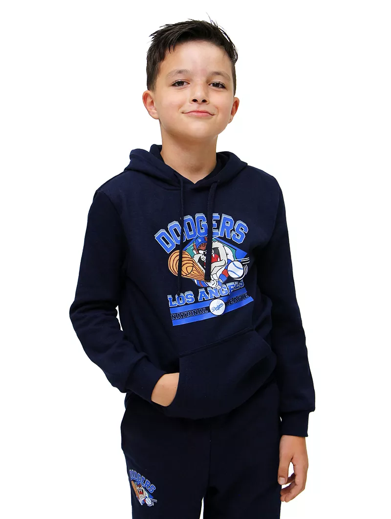Sweat-shirt à capuche imprimé garçon